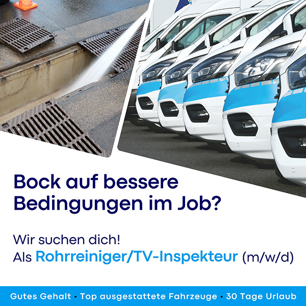 Rohrreiniger TV-Inspekteur